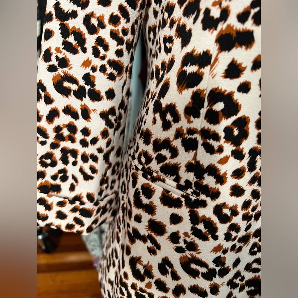 Cheetah 🐆 BAR III Blazer size M - Picture 4 of 5